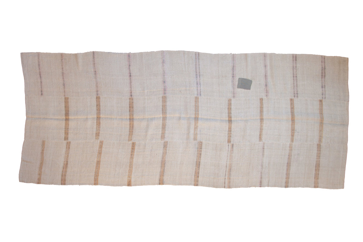 5.5x13.5 Vintage Distressed Hemp Kilim Rug Runner by Old New House® - main product image for Resin Society