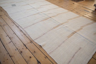 5.5x13.5 Vintage Distressed Hemp Kilim Rug Runner by Old New House® - product image 3 for Resin Society