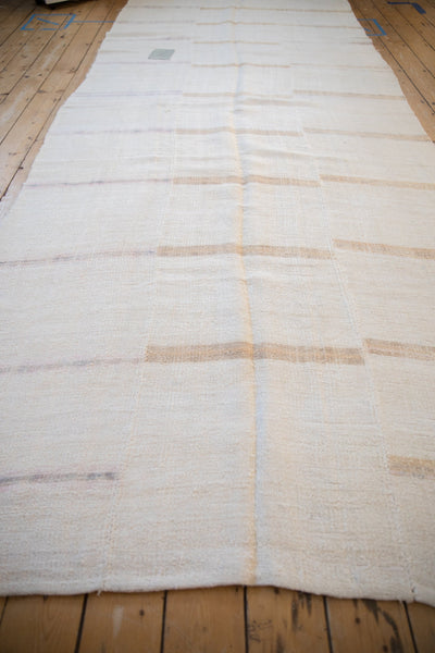 5.5x13.5 Vintage Distressed Hemp Kilim Rug Runner by Old New House® - product image 5 for Resin Society