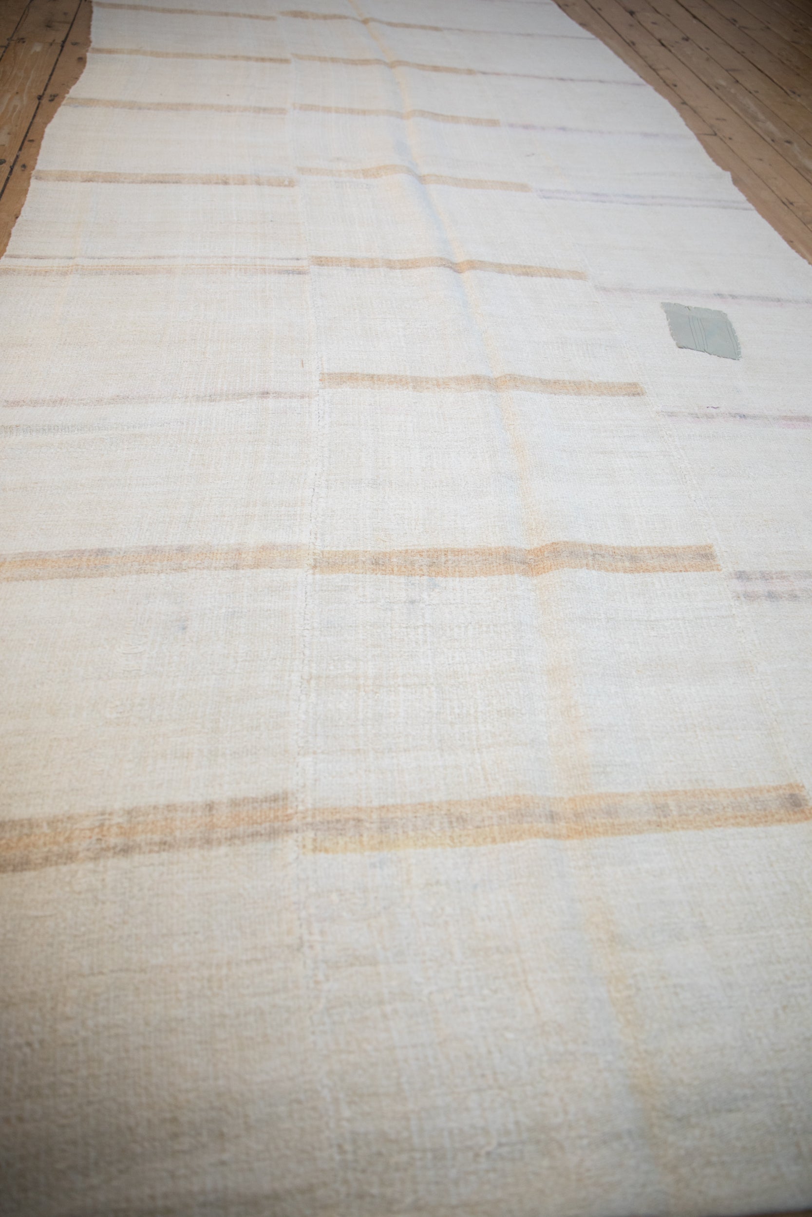 5.5x13.5 Vintage Distressed Hemp Kilim Rug Runner by Old New House® - product image 7 for Resin Society