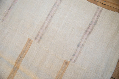 5.5x13.5 Vintage Distressed Hemp Kilim Rug Runner by Old New House® - product image 10 for Resin Society