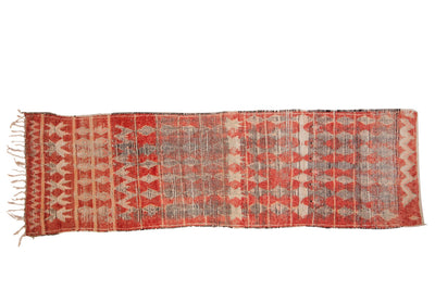 3.5x11 Vintage Moroccan Rug Runner by Old New House® - main product image for Resin Society