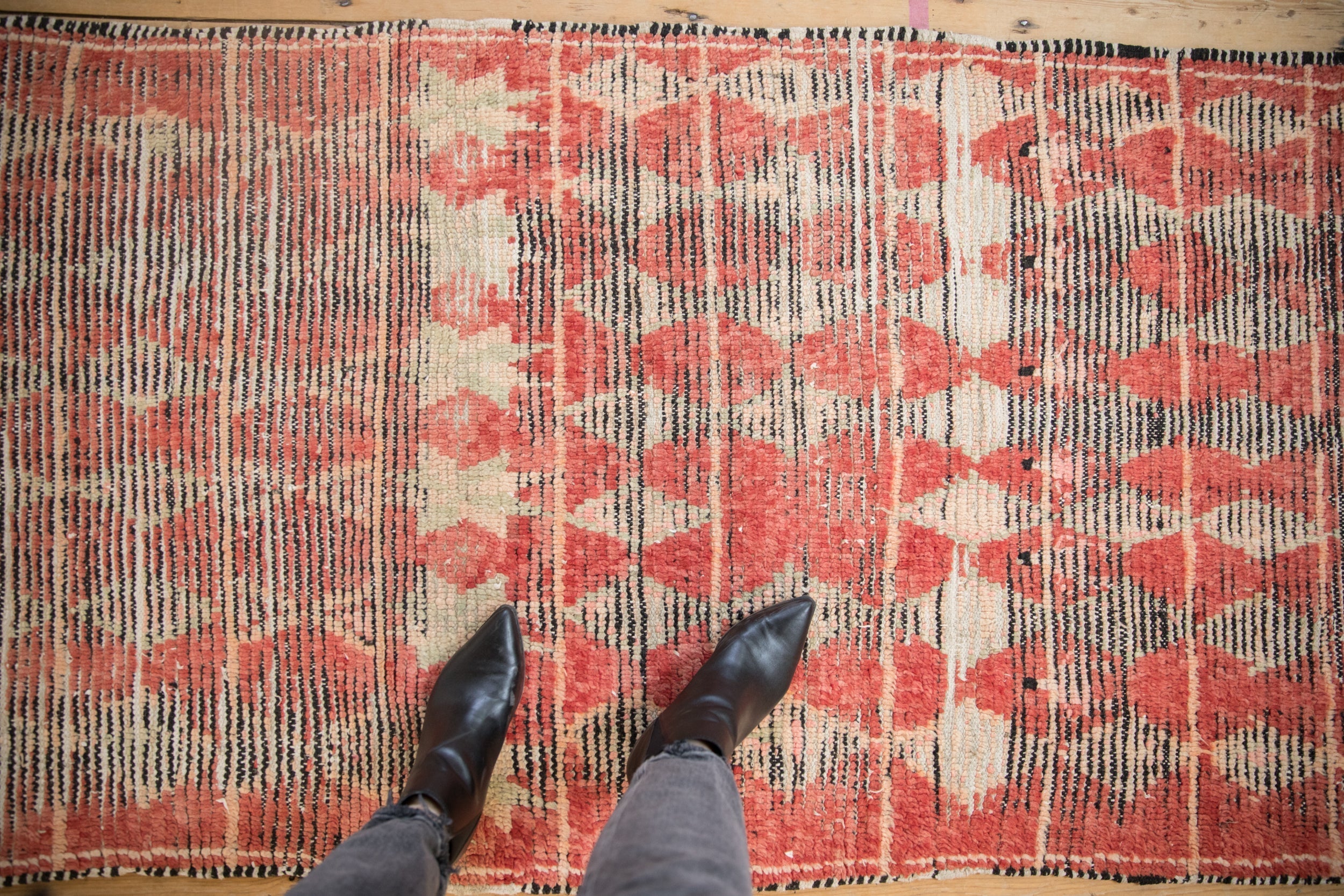 3.5x11 Vintage Moroccan Rug Runner by Old New House® - product image 2 for Resin Society