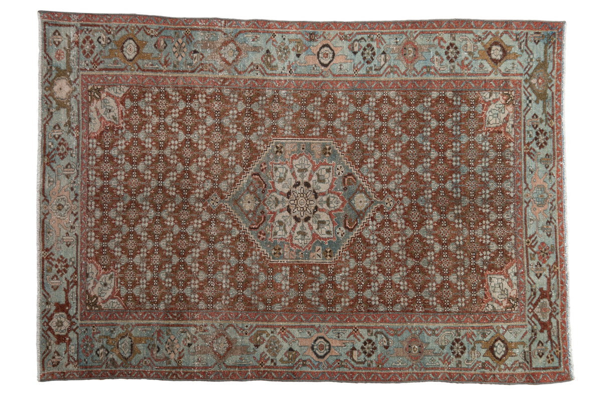 4x6 Antique Distressed Malayer Rug by Old New House® - main product image for Resin Society