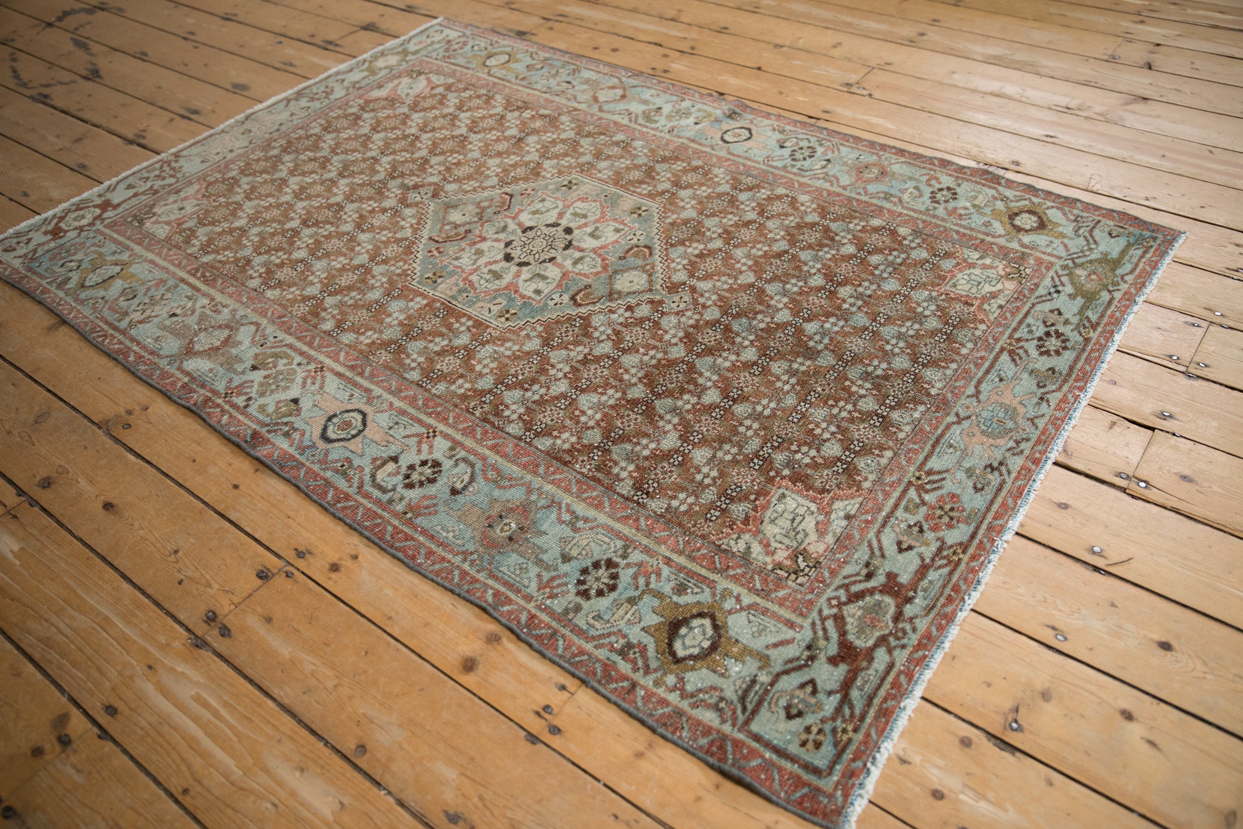 4x6 Antique Distressed Malayer Rug by Old New House® - product image 4 for Resin Society