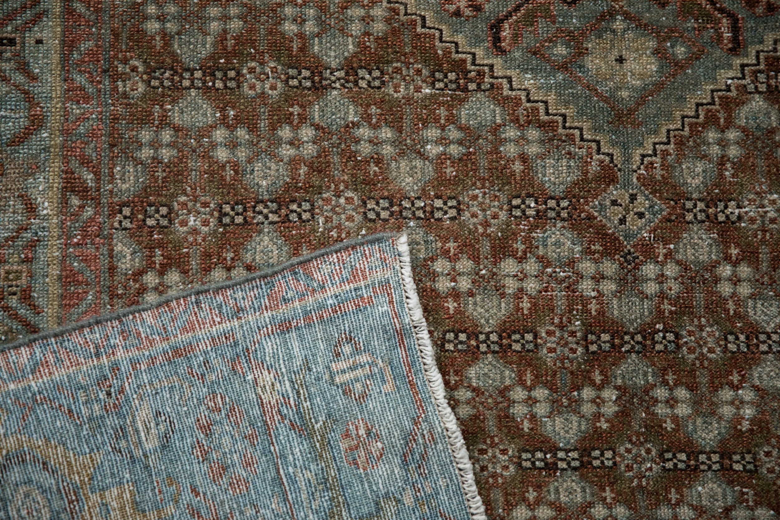 4x6 Antique Distressed Malayer Rug by Old New House® - product image 9 for Resin Society