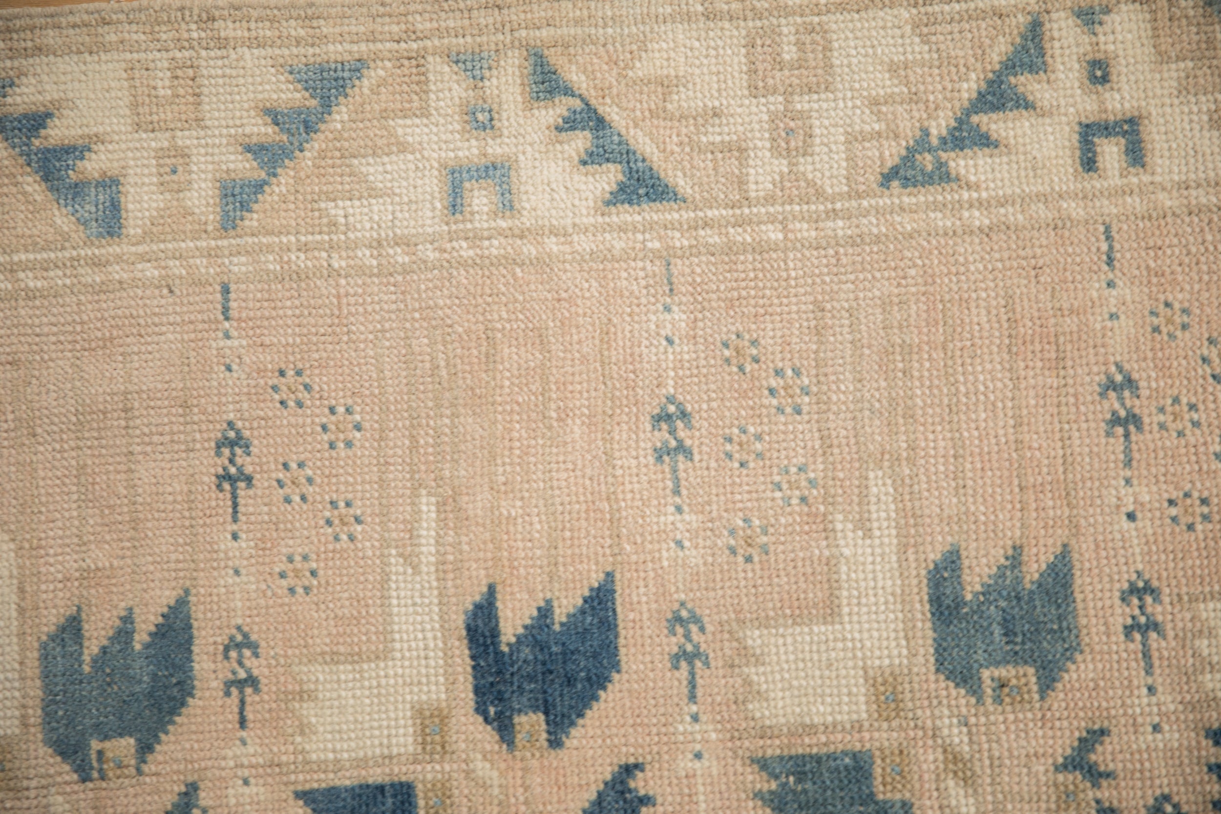 2.5x11.5 Vintage Distressed Oushak Rug Runner by Old New House® - product image 3 for Resin Society