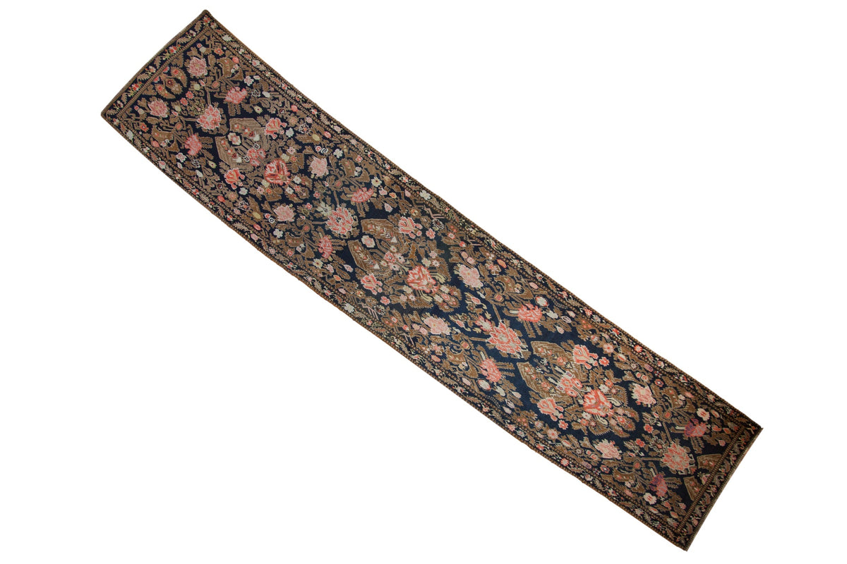 3.5x17 Antique Karabagh Rug Runner by Old New House® - main product image for Resin Society
