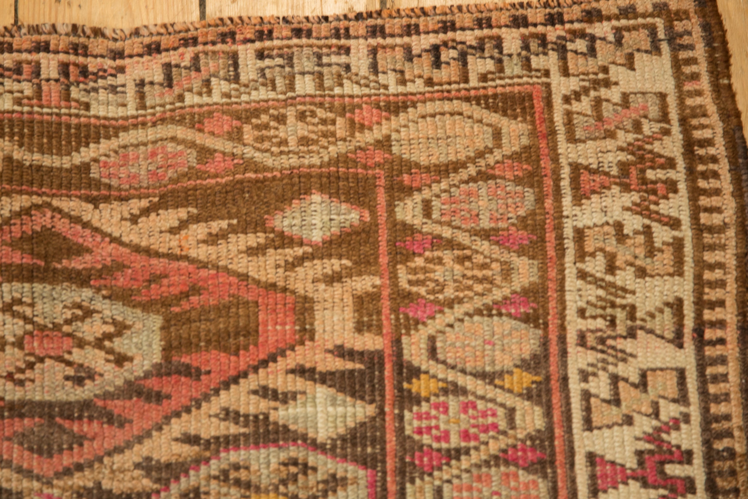 3.5x14 Vintage Distressed Kurd Rug Runner by Old New House® - product image 3 for Resin Society