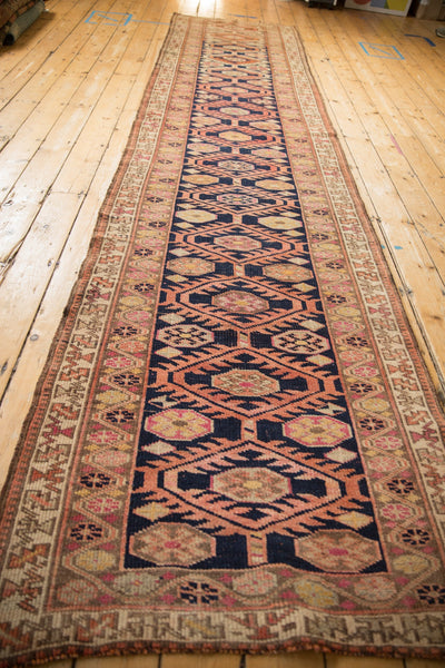 3.5x14 Vintage Distressed Kurd Rug Runner by Old New House® - product image 5 for Resin Society