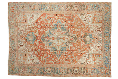7.5x10.5 Vintage Distressed Heriz Carpet by Old New House® - main product image for Resin Society