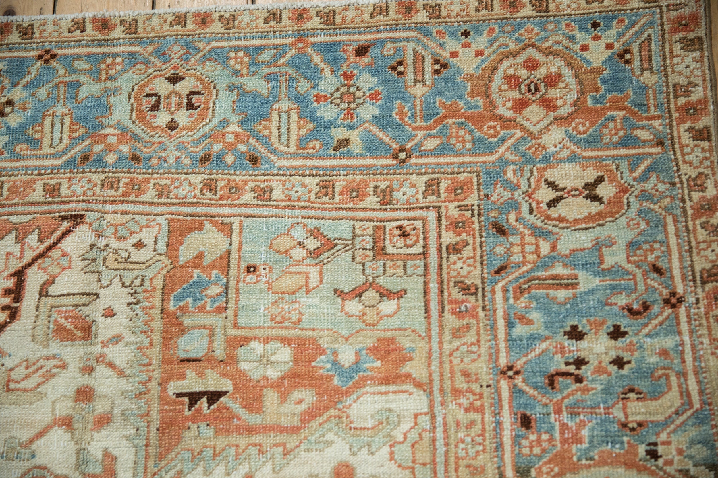 7.5x10.5 Vintage Distressed Heriz Carpet by Old New House® - product image 3 for Resin Society