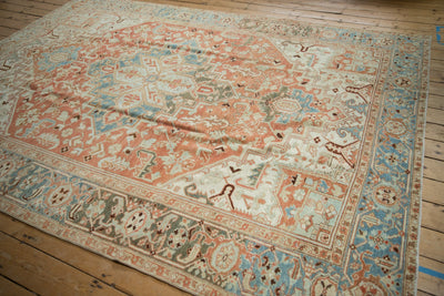 7.5x10.5 Vintage Distressed Heriz Carpet by Old New House® - product image 4 for Resin Society