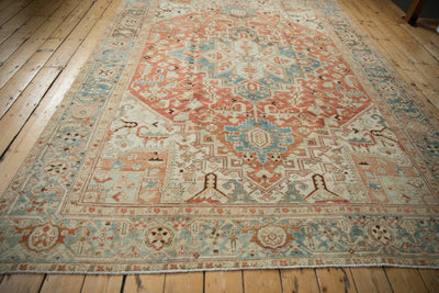 7.5x10.5 Vintage Distressed Heriz Carpet by Old New House® - product image 7 for Resin Society