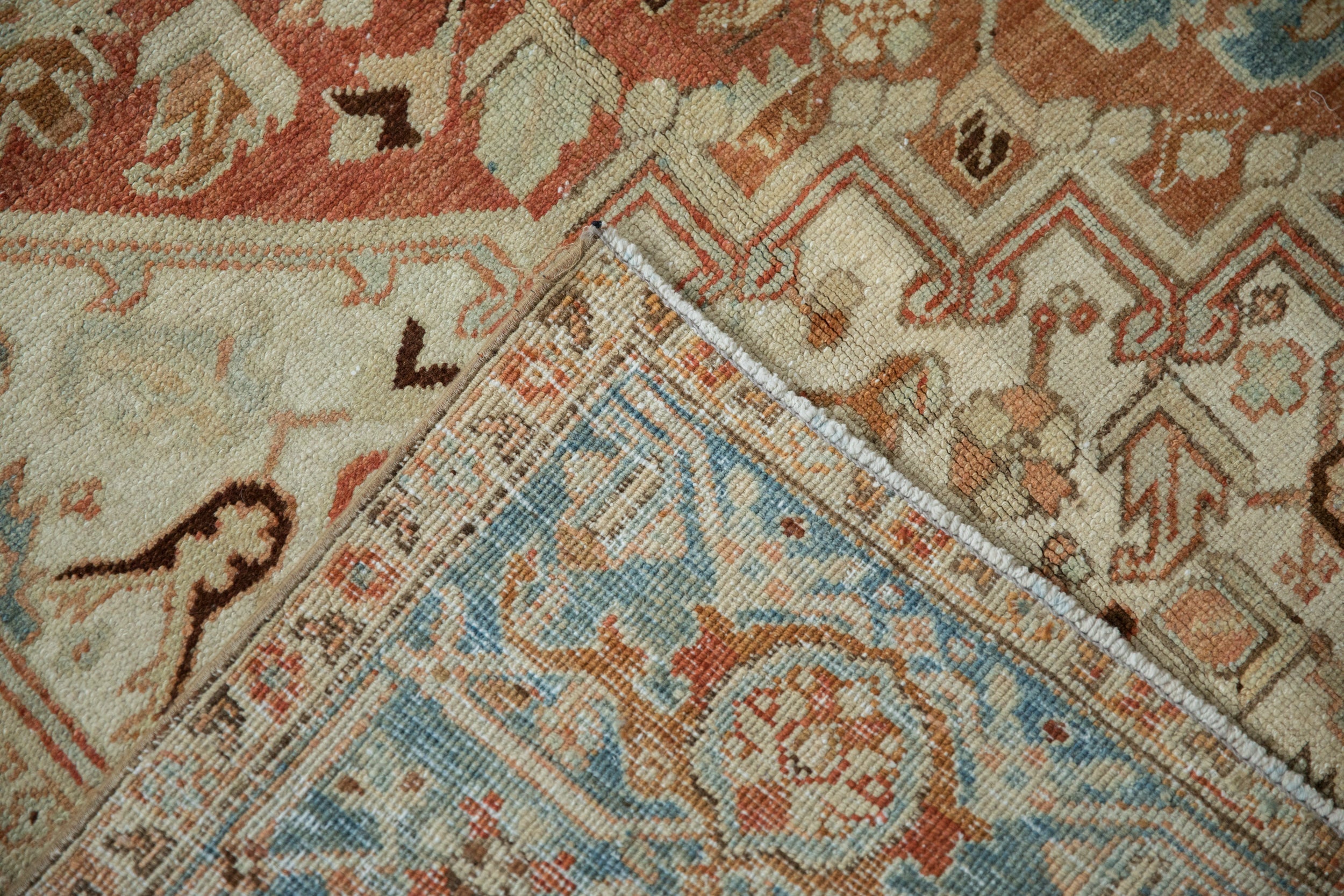 7.5x10.5 Vintage Distressed Heriz Carpet by Old New House® - product image 10 for Resin Society