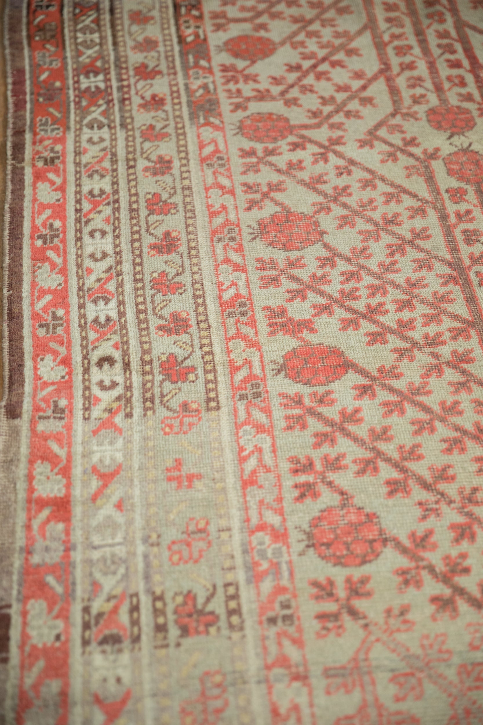 4.5x8.5 Antique Distressed Khotan Rug by Old New House® - product image 6 for Resin Society
