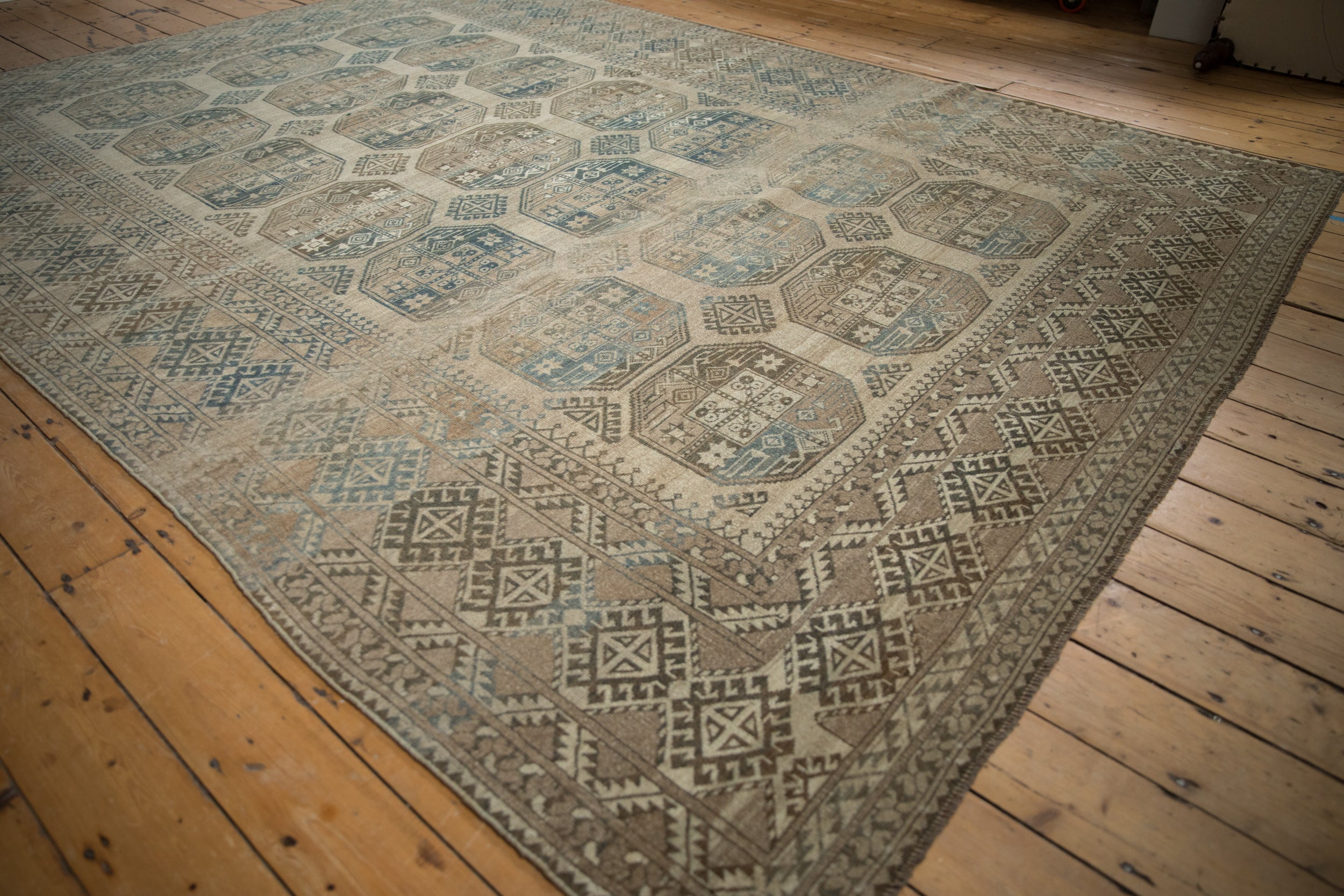 8.5x11.5 Vintage Distressed Ersari Carpet by Old New House® - product image 5 for Resin Society