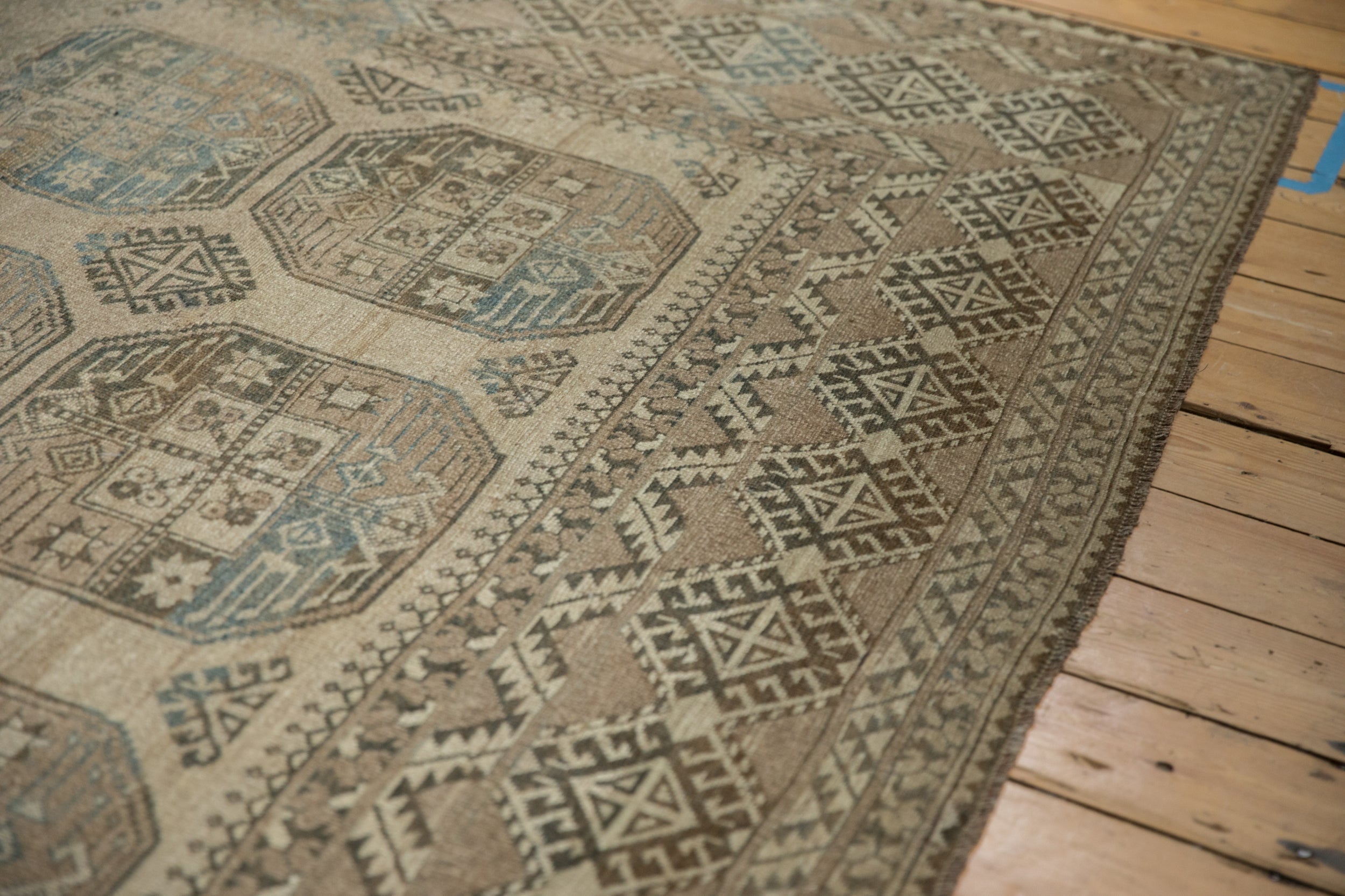 8.5x11.5 Vintage Distressed Ersari Carpet by Old New House® - product image 6 for Resin Society