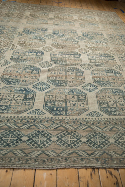 8.5x11.5 Vintage Distressed Ersari Carpet by Old New House® - product image 9 for Resin Society