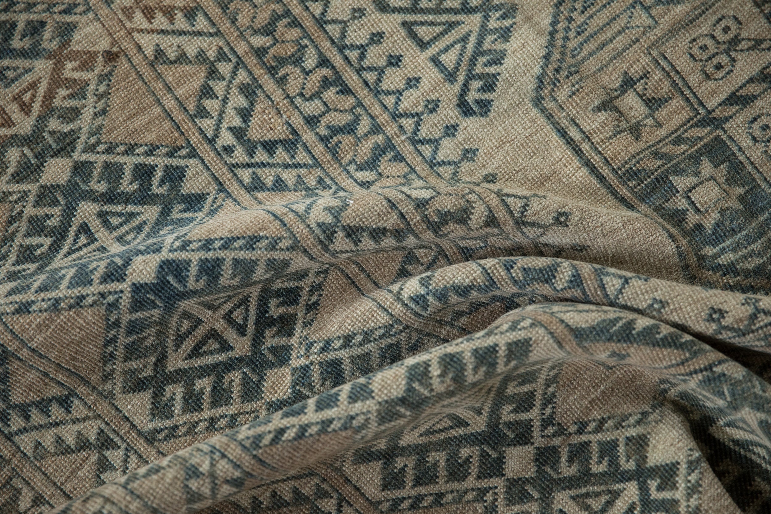 8.5x11.5 Vintage Distressed Ersari Carpet by Old New House® - product image 12 for Resin Society