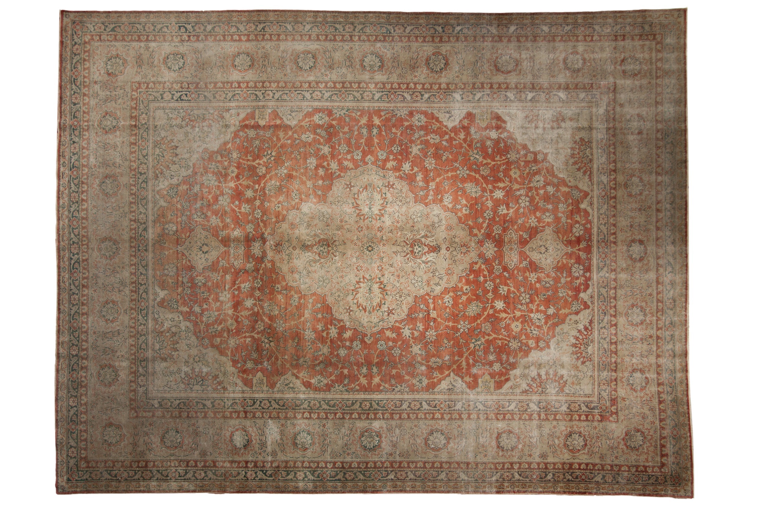9.5x12.5 Vintage Distressed Tea Washed Kayseri Carpet by Old New House® - main product image for Resin Society