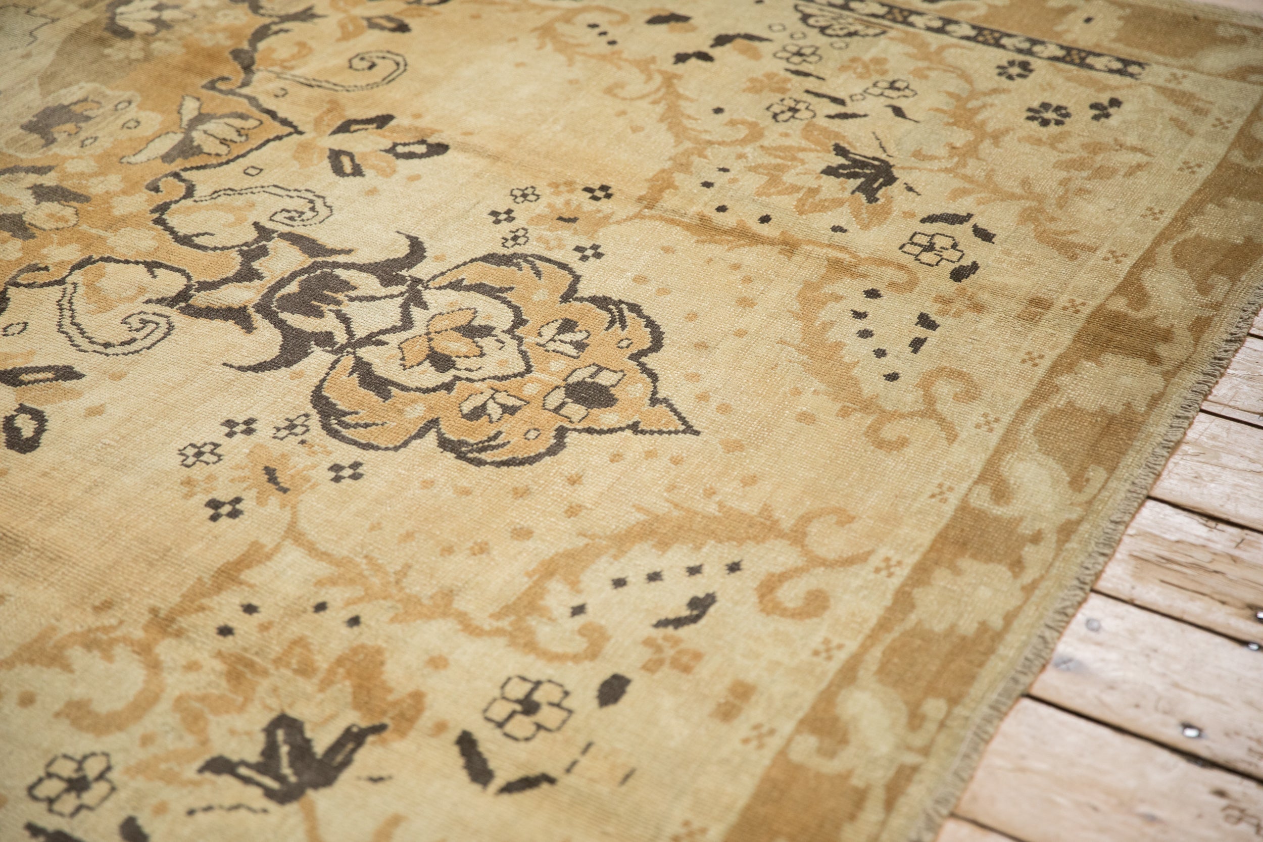 RESERVED 7x11.5 Vintage Distressed Kars Carpet