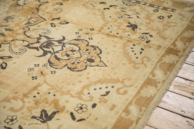 RESERVED 7x11.5 Vintage Distressed Kars Carpet