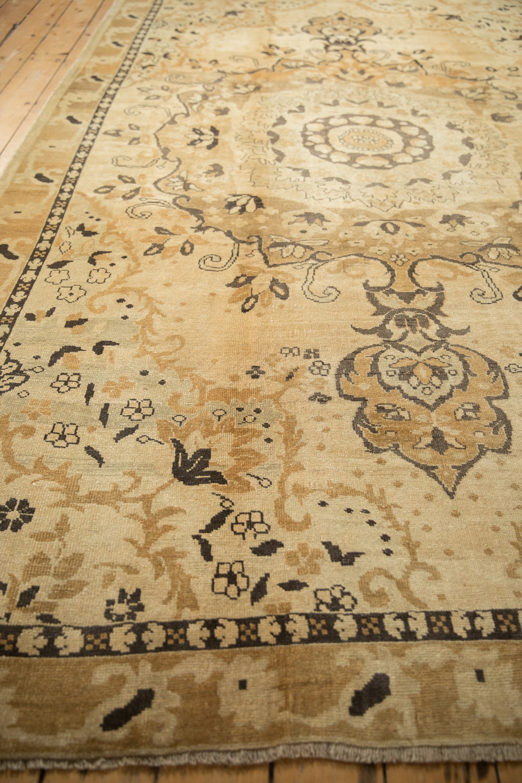 RESERVED 7x11.5 Vintage Distressed Kars Carpet
