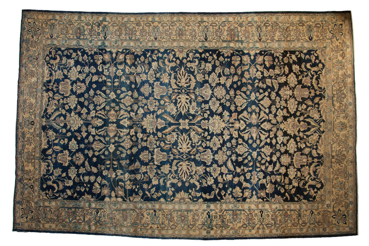 10.5x16.5 Vintage Distressed Tea Washed Lilihan Carpet by Old New House® - main product image for Resin Society