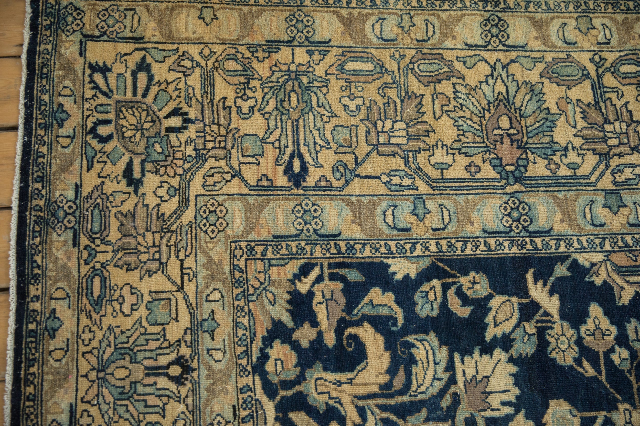 10.5x16.5 Vintage Distressed Tea Washed Lilihan Carpet by Old New House® - product image 3 for Resin Society