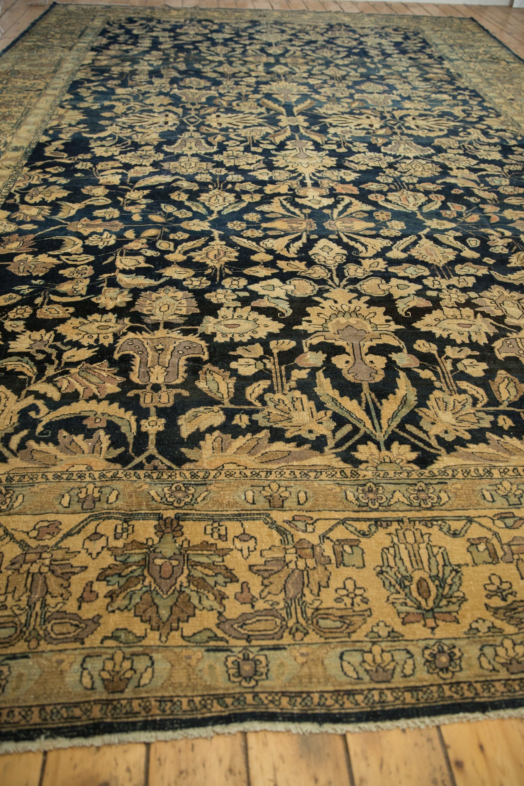 10.5x16.5 Vintage Distressed Tea Washed Lilihan Carpet by Old New House® - product image 4 for Resin Society