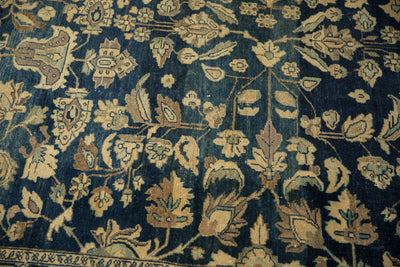 10.5x16.5 Vintage Distressed Tea Washed Lilihan Carpet by Old New House® - product image 8 for Resin Society
