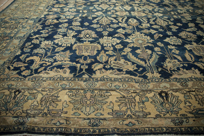 10.5x16.5 Vintage Distressed Tea Washed Lilihan Carpet by Old New House® - product image 9 for Resin Society