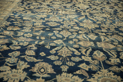 10.5x16.5 Vintage Distressed Tea Washed Lilihan Carpet by Old New House® - product image 10 for Resin Society