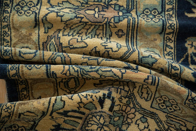 10.5x16.5 Vintage Distressed Tea Washed Lilihan Carpet by Old New House® - product image 11 for Resin Society