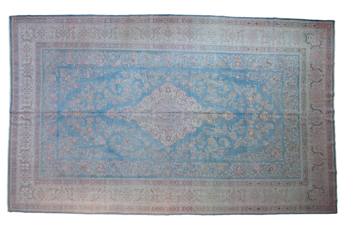 10x16.5 Vintage Distressed Meshed Carpet by Old New House® - main product image for Resin Society