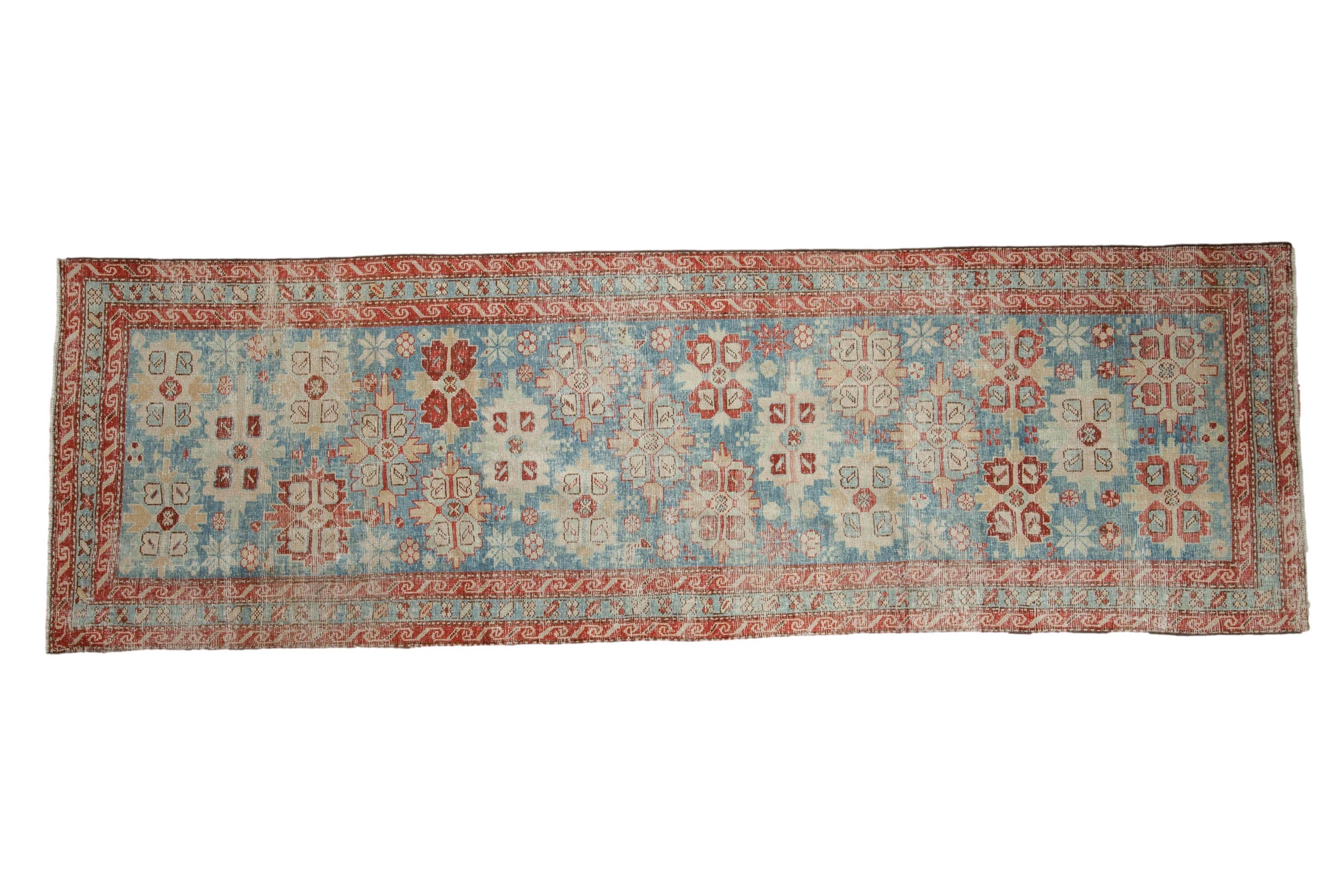 3.5x10.5 Antique Distressed Northwest Persian Rug Runner by Old New House® - main product image for Resin Society