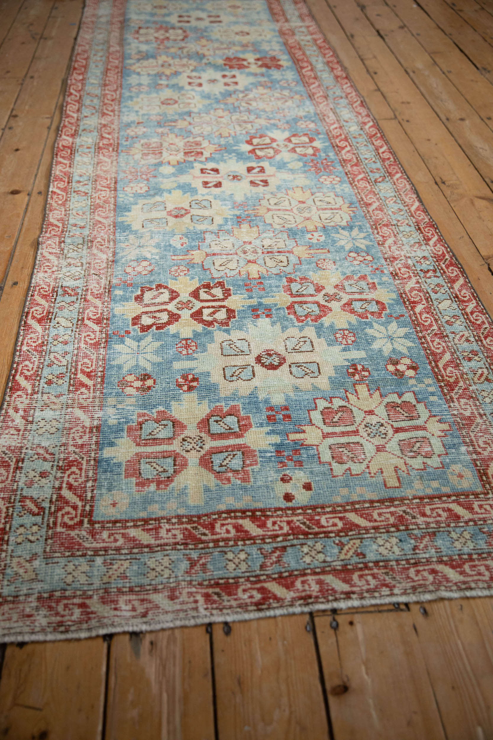 3.5x10.5 Antique Distressed Northwest Persian Rug Runner by Old New House® - product image 5 for Resin Society