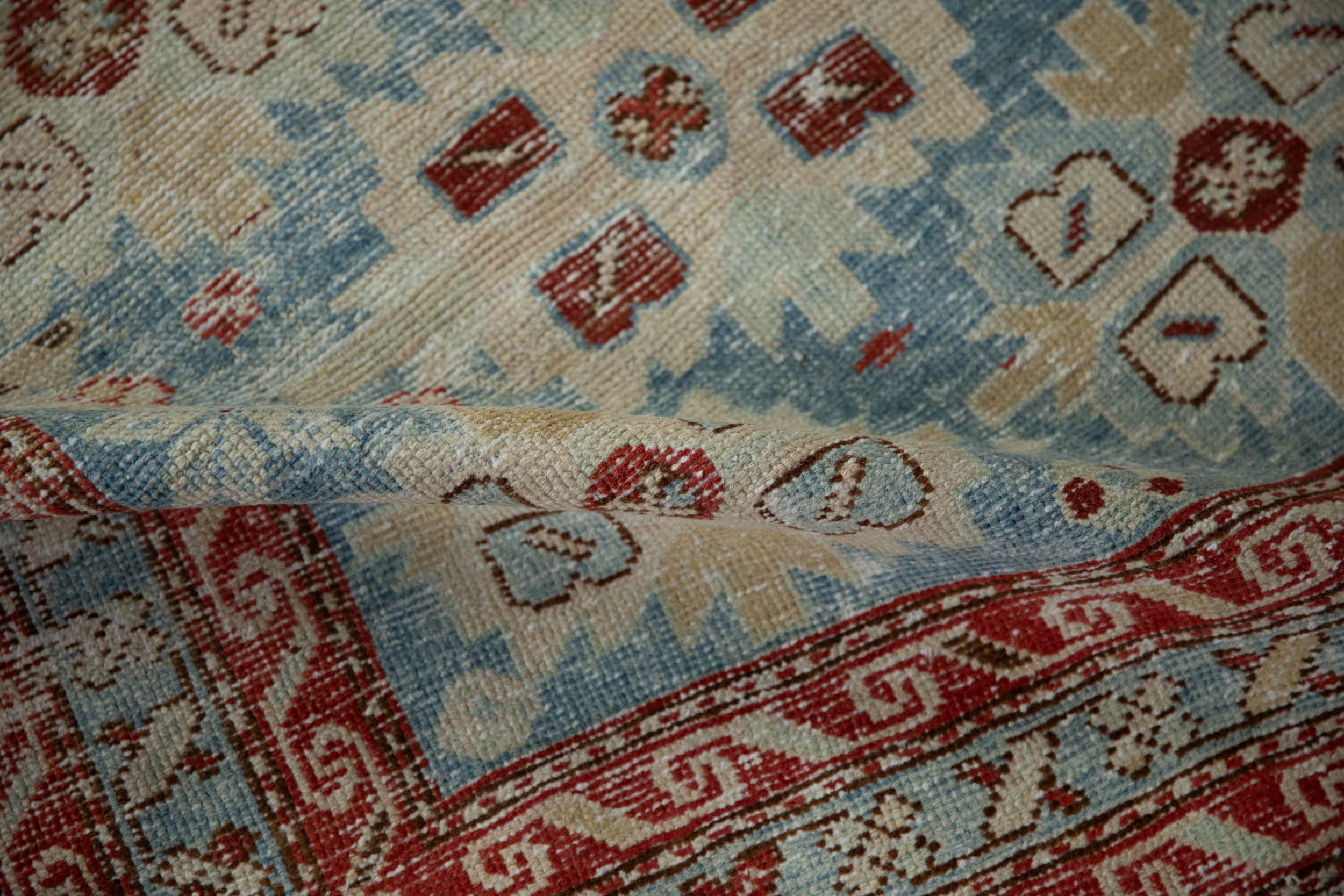 3.5x10.5 Antique Distressed Northwest Persian Rug Runner by Old New House® - product image 9 for Resin Society