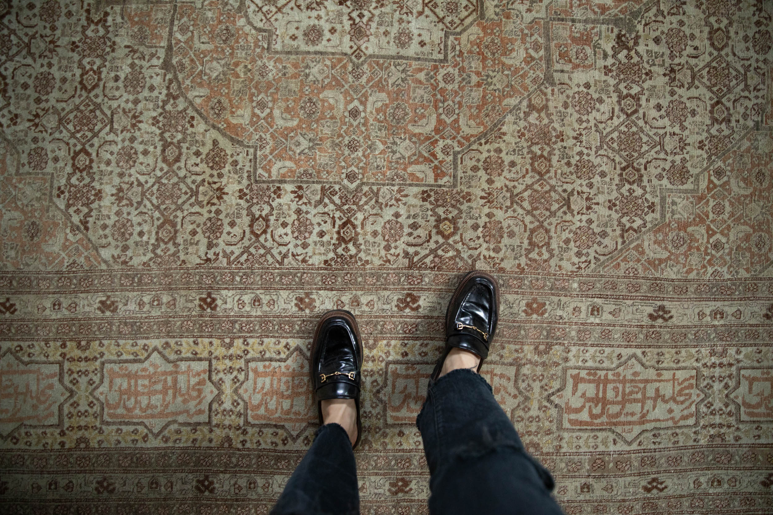 9.5x12 Antique Fine Tabriz Carpet by Old New House® - product image 2 for Resin Society