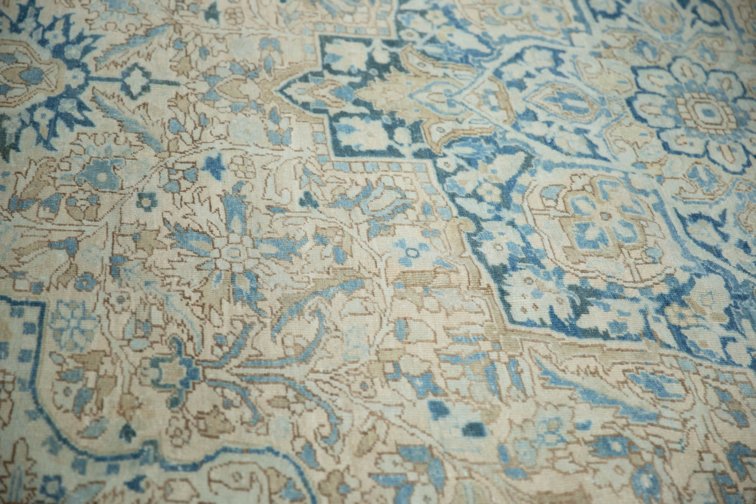 9.5x12.5 Vintage Distressed Heriz Carpet by Old New House® - product image 7 for Resin Society