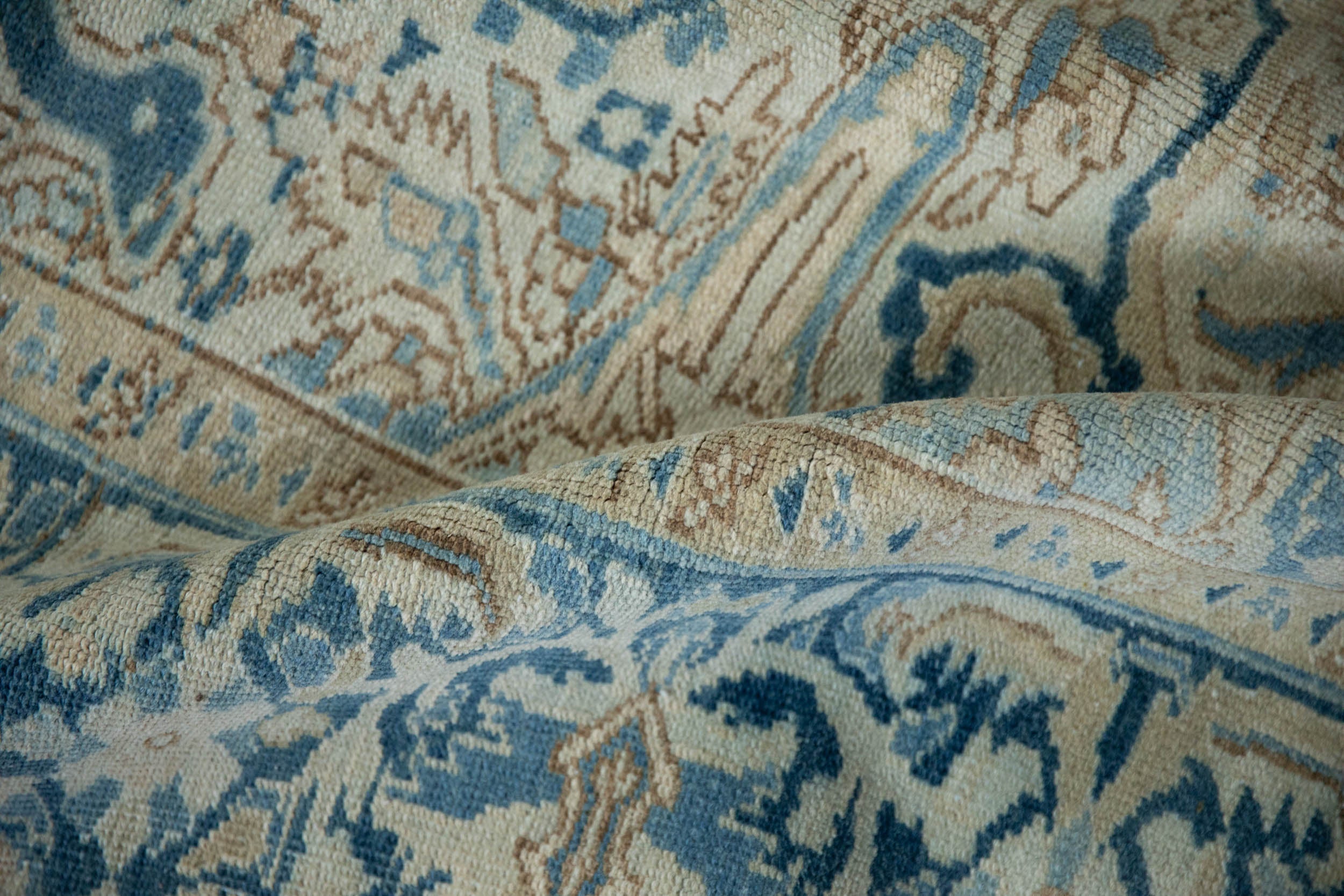 9.5x12.5 Vintage Distressed Heriz Carpet by Old New House® - product image 11 for Resin Society