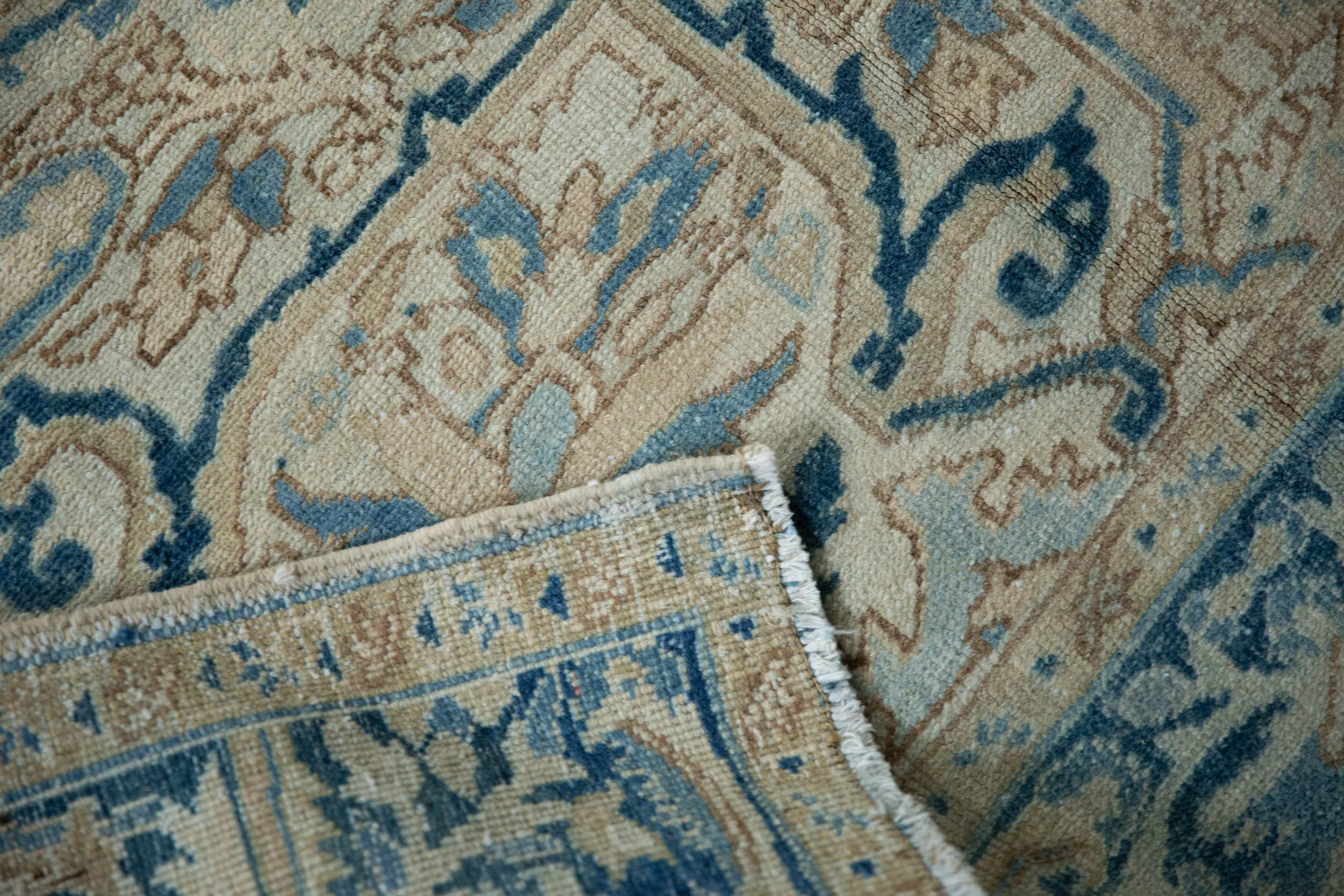 9.5x12.5 Vintage Distressed Heriz Carpet by Old New House® - product image 12 for Resin Society