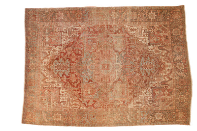 8x11.5 Vintage Distressed Heriz Carpet by Old New House® - main product image for Resin Society
