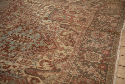 8x11.5 Vintage Distressed Heriz Carpet by Old New House® - product image 6 for Resin Society
