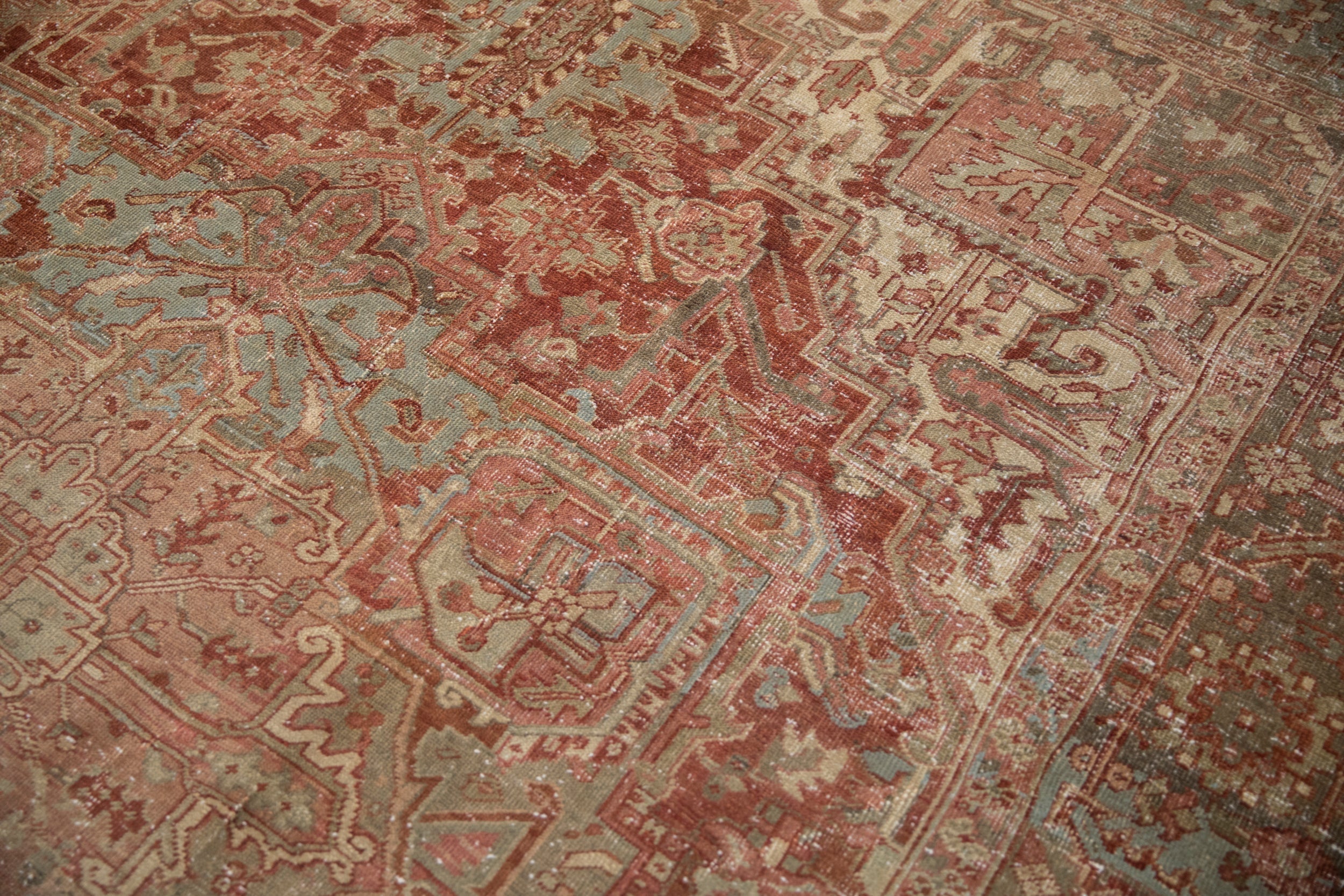 8x11.5 Vintage Distressed Heriz Carpet by Old New House® - product image 9 for Resin Society