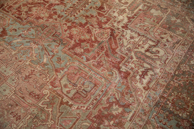 8x11.5 Vintage Distressed Heriz Carpet by Old New House® - product image 9 for Resin Society