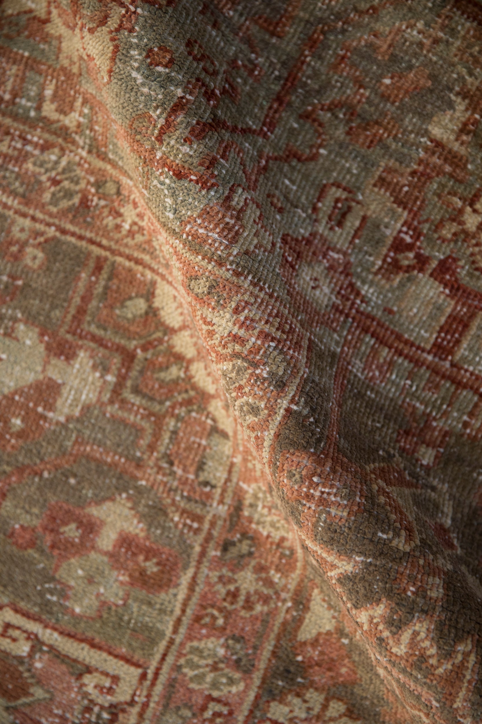 8x11.5 Vintage Distressed Heriz Carpet by Old New House® - product image 11 for Resin Society