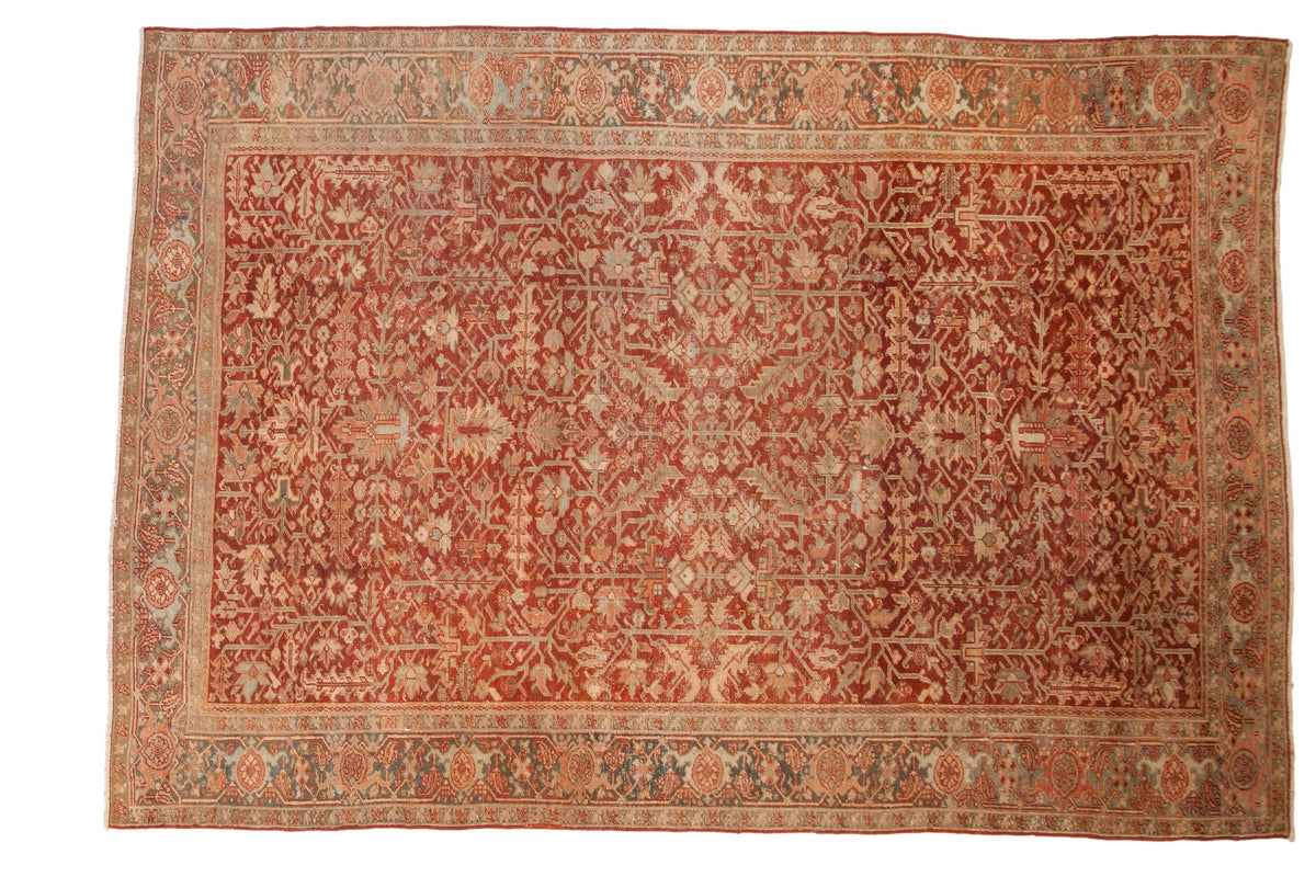 8x11.5 Vintage Fine Distressed Heriz Carpet by Old New House® - main product image for Resin Society