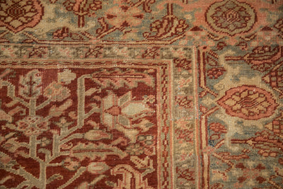 8x11.5 Vintage Fine Distressed Heriz Carpet by Old New House® - product image 3 for Resin Society